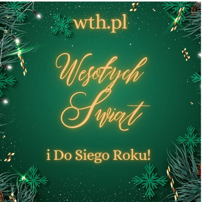 Wesołych Świąt życzy WTH