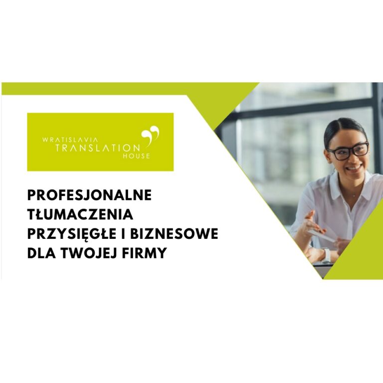 Tłumaczenia przysięgłe dla firm