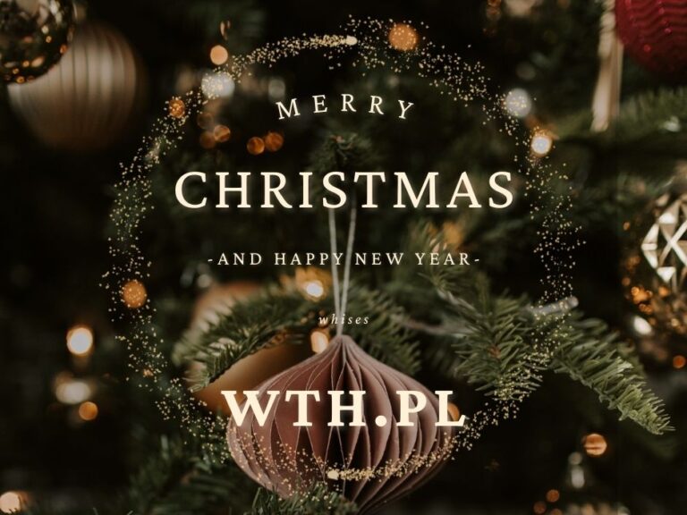 Merry Christmas wishes WTH.PL