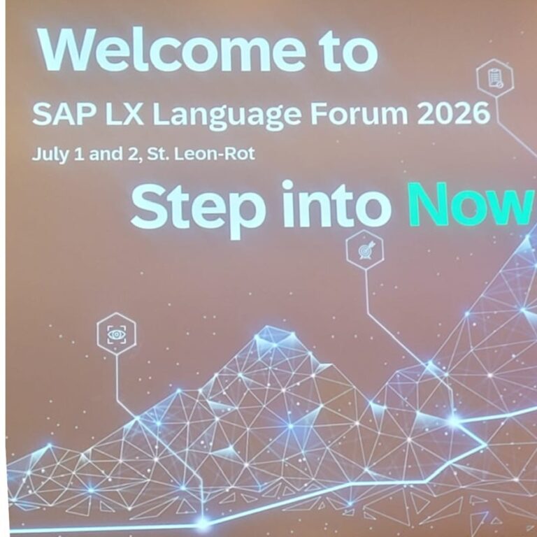 SAP LX Language Forum 2026